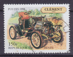 Benin 1998 Mi. 1064, 150 Fr. Alte Auto Old Car Clément (1903) - Benin – Dahomey (1960-...)