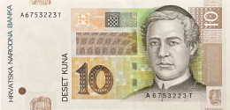 Croatia 10 Kuna, P-38b (9.7.2012) - UNC - Croacia