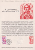 1980 FRANCE Document De La Poste Rochambeau N° 2094 - Documenten Van De Post