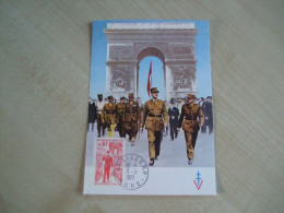 Carte  1971 HOMMAGE AU GENERAL DE GAULLE - 1970-1979