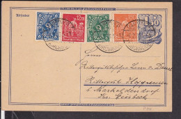 Ganzsache Deutsches Reich Stempel Hannover - Kirchrode  1923 - Postcards