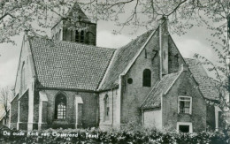 Texel; Oosterend Met De Oude Kerk - Niet Gelopen. (Jan De Waal) - Texel