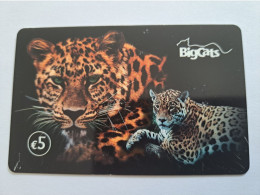 SPAIN/ ESPANA/ € 5,- / BIG CATS/ LEOPARDS    Nice  Fine Used   PREPAID   **17207 ** - Emissions Basiques