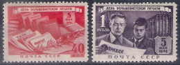 Russia 1949, Michel Nr 1343-44, MLH OG - Neufs