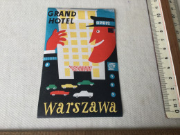 Hotel Orbis In Warszawa Polen - Hotel Labels