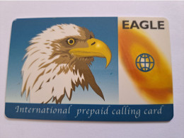 SPAIN/ ESPANA/ € - / EAGLE / BIRD / INTERNATIONAL CALLING CARD     / Fine Used   PREPAID   **17218** - Emissions Basiques