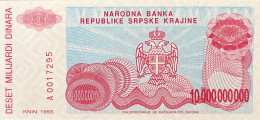 Croatia 10.000.000.000 Dinara, P-R28 (1993) - UNC - Croatia