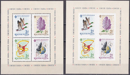 Ungarn 1964 - Mi.Nr. Block 42 A + B - Postfrisch MNH - Blocks & Sheetlets