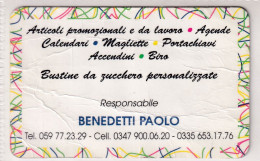 Calendarietto -articoli Promozionale - Benedetti Paolo - Anno 1999 - Klein Formaat: 1991-00