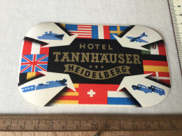 Hotel Tannhauser In Heidelberg Duitsland - Hotel Labels