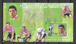 Congo 2006 Cycling Champions - Jan Ullrich IMPERFORATE MS MNH - Ongebruikt