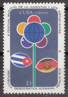 CUBA 1973, 10th WORLD FESTIVAL Of YOUTH And STUDENTS, COMPLETE MNH SERIES With GOOD QUALITY, *** - Nuovi