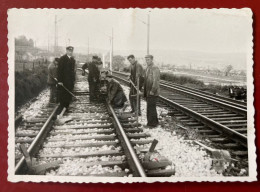 Luxembourg Chemin De Fer .  Esch Alzette ?? I1961 (Photo  +- 10 Cm X 7 Cm ) - Esch-Alzette