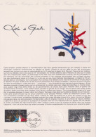 1980 FRANCE Document De La Poste Charles De Gaulle N° 2114 - Documenten Van De Post