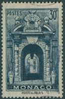 Monaco 1941 SG399 30f Blue Palace Of St Nicholas FU - Altri & Non Classificati