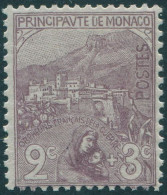 Monaco 1919 SG31 2c + 3c Mauve War Orphans Fund MLH - Altri & Non Classificati