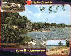 72418940 Knappensee Oberlausitz Strand Boote Camping Platz Lohsa - Lohsa