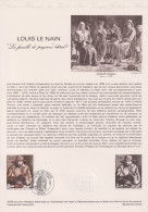 1980 FRANCE Document De La Poste Louis Le Nain N° 2108 - Documenten Van De Post