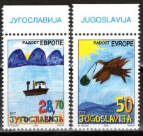 Yugoslavia 2002 -Joy Of Europe - Mi 3088-3089 - MNH**VF - Unused Stamps