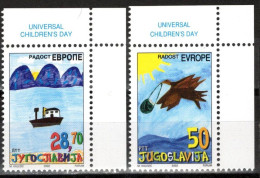 Yugoslavia 2002 -Joy Of Europe - Mi 3088-3089 - MNH**VF - Unused Stamps