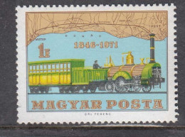 Hungary 1971 - 125 Years Of Hungarian Railways, Mi-Nr. 2682, MNH** - Nuovi