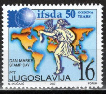 Yugoslavia 2002 -Stamp Day - Mi 3092 - MNH**VF - Unused Stamps