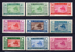 Mauritanie - 1928 -  Tb Antérieurs Nouvelles Valeurs   - N° 57 à 61 - Neufs * - MLH - Neufs