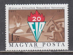 Hungary 1971 - 20 Years FIR, Mi-Nr. 2681, MNH** - Ongebruikt