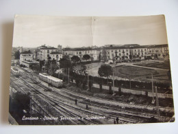 Lanciano - Stazione Ferroviaria E Ippodromo Gare    CHIETI   ABRUZZO  VIAGGIATA COME DA FOTO Piega Verticale     ° - Chieti