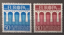 1984 - Liechtenstein - MNH - Europa CEPT - 25 Years CEPT + 1985 - European Year Of Music - 4 Stamps - Nuovi