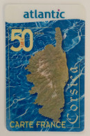 TELECARTE PREPAYEE CORSE - ATLANTIC CORSICA - 50F - EC - Autres & Non Classés