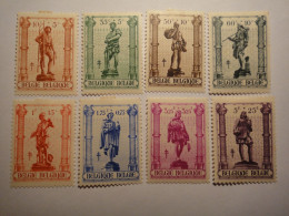 Bélgica, Nº Yvert, 615/22,  Año 1943, Ayuda Tuberculosos, Estatuas Jardín En Jablons, Nuevos Con Charnela-ref 102/1502/3 - Used Stamps