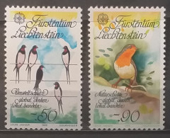 1986 - Liechtenstein - MNH - Europa CEPT - Protection Of Nature +1987 - Monuments - 4 Stamps - Nuovi