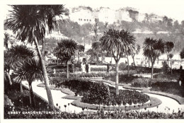 P77. Vintage Postcard. Abbey Gardens, Torquay. Devon - Torquay