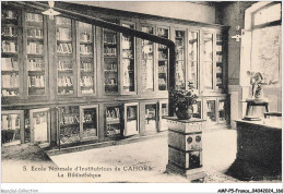 AMPP5-0534-46 - CAHORS - école Normale D'institutrices - La Bibliothèque  - Cahors