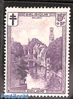 Belgium 1929 5+5F, Stamp Out Of Set, Unused (hinged), Art - Bridges And Tunnels - Ungebraucht