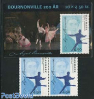 Denmark 2005 August Bournonville Booklet, Mint NH, Performance Art - Dance & Ballet - Stamp Booklets - Unused Stamps