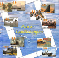 Netherlands 2002 Theme Book No. 7 Kunstlandschappen (book With Stamps), Mint NH, Art - Paintings - Philatelic Souvenirs - Nuovi