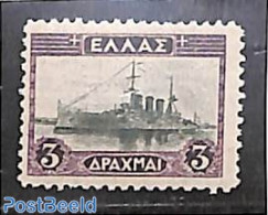 Greece 1927 3DR, Stamp Out Of Set, Unused (hinged), Transport - Ships And Boats - Neufs