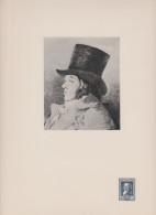 ESPAGNE - GOYA - Document De 25 X 32 Cm Avec Le  40 C. - Cartas & Documentos