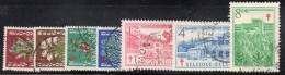 Y2215a - BELGIO 1950 ,  Serie Usata N. 834/840 - Used Stamps