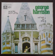 George Harrison - WHAT IS LIFE / APPLE SCRUFFS - EP 7" Portugal - EXCELLENT - Andere - Engelstalig