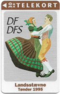 Denmark - TS - Toender Folk Dance - TDTS028 - 07.1995, 30Kr, 3.000ex, Used - Denmark