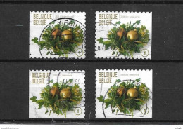 3981/a/b/c° - 2009 - Kerst - Used Stamps