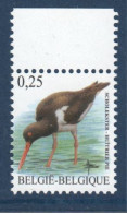 Belgique, België, **, Yv 3089A, Mi 3140, SG 3698, Huîtrier Pie, (Haematopus Ostralegus), - Unused Stamps