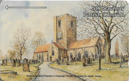 Jersey - Parish Churches - St. Saviour, 5JERF, 1991, 14.165ex, Used - [ 7] Jersey And Guernsey