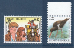 Belgique, België, **, Yv 3089, 3089A, Mi 3140, 3145, SG 3724, 3698, - Unused Stamps