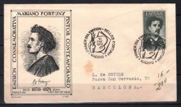 SPAIN STAMPS . FD COVER 1956 - Cartas & Documentos