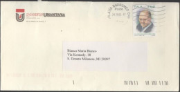 ITALIA - Storia Postale Repubblica - 2005 - 0,45€ Centenario Della Nascita Di Guido Gonella (Isolato) - Lettera - Societ - 2001-10: Storia Postale