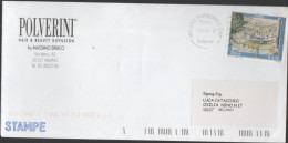 ITALIA - Storia Postale Repubblica - 2006 - 0,45€ Turismo, 33ª Emissione, Pozzuoli (Isolato) - Lettera - Polverini - Via - 2001-10: Storia Postale